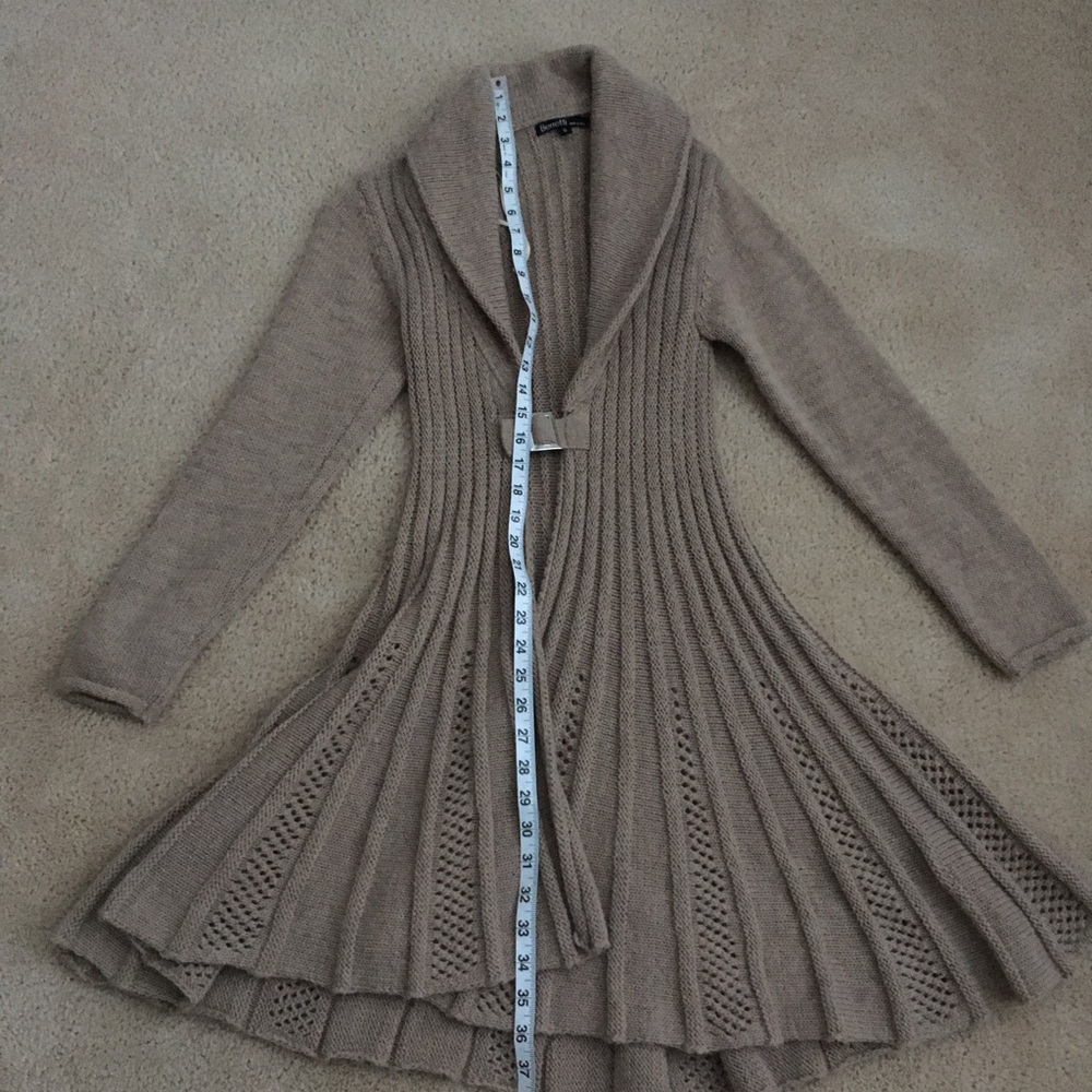 Long Flared cardigan